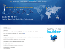 Tablet Screenshot of molecularmeeting.com